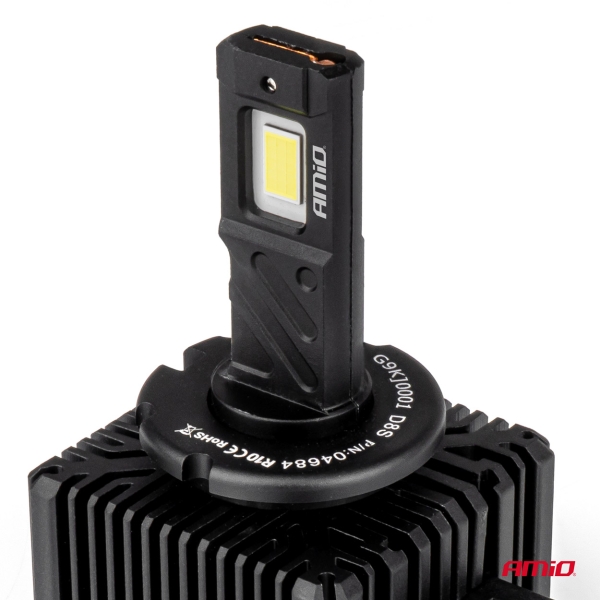 AMiO D8S LED Plug & Play XD Pro Series Full Canbus D8S LED Headlight 6500K Duobox